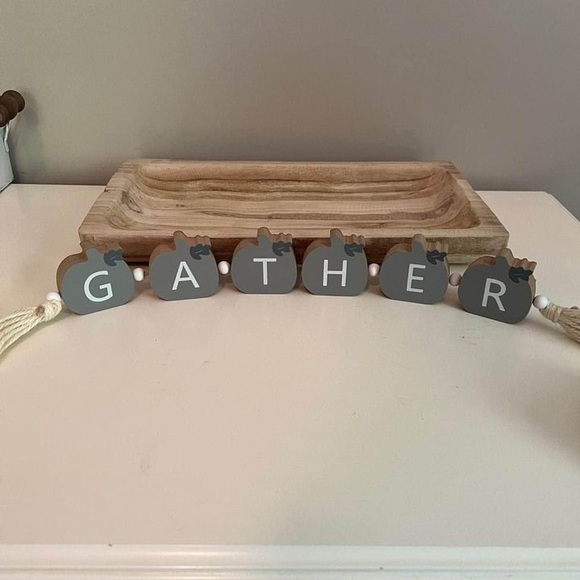 Fall Decor Beaded Garland - Picture 1 of 4